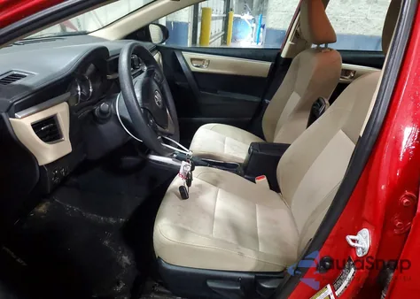 2015 Toyota Corolla L из США, поврежденный, VIN 2T1BURHE4FC404905